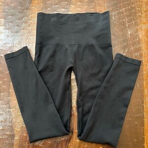 Assets Red Hot Label by Spanx Black Tights Size L